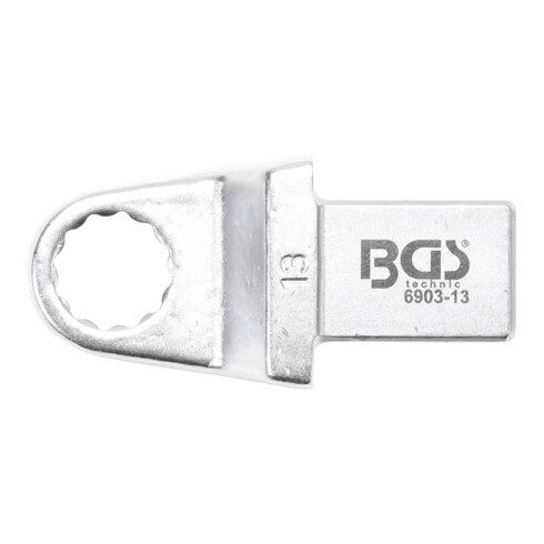 BGS Einsteck-Ringschlüssel 6903-13, 13 mm, Aufnahme 14 x 18