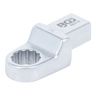 BGS Einsteck-Ringschlüssel 6903-16, 16 mm, Aufnahme 14 x 18