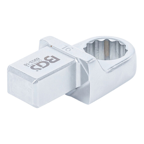 BGS Einsteck-Ringschlüssel 6903-16, 16 mm, Aufnahme 14 x 18