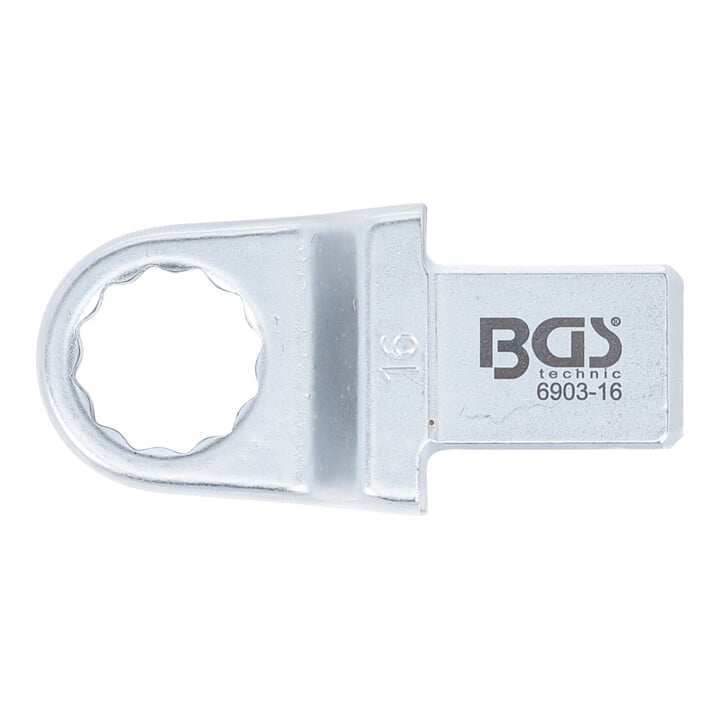 BGS Einsteck-Ringschlüssel 6903-16, 16 mm, Aufnahme 14 x 18