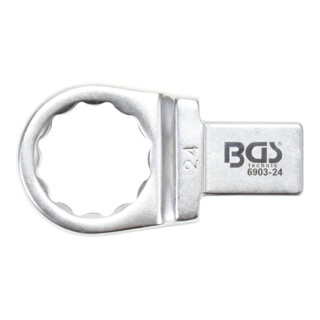 BGS Einsteck-Ringschlüssel 6903-24, 24 mm, Aufnahme 14 x 18