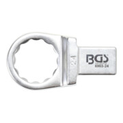 BGS Einsteck-Ringschlüssel 6903-24, 24 mm, Aufnahme 14 x 18