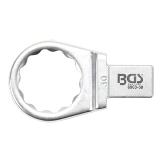 BGS Einsteck-Ringschlüssel 6903-30, 30 mm, Aufnahme 14 x 18