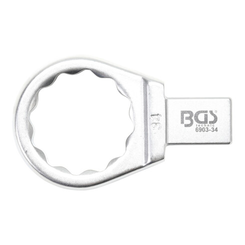 BGS Einsteck-Ringschlüssel 6903-34, 34 mm, Aufnahme 14 x 18
