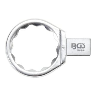 BGS Einsteck-Ringschlüssel 6903-41, 41 mm, Aufnahme 14 x 18