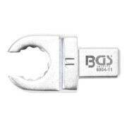 BGS Einsteck-Ringschlüssel 6904-11, offen, 11 mm, Aufnahme 9 x 12 mm