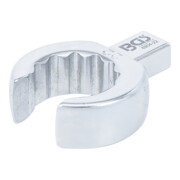 BGS Einsteck-Ringschlüssel 6904-22, offen, 22 mm, Aufnahme 9 x 12 mm