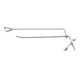 BGS Einzelhaken mit Klappverschluss 89906, 200 x 4,8 mm-1