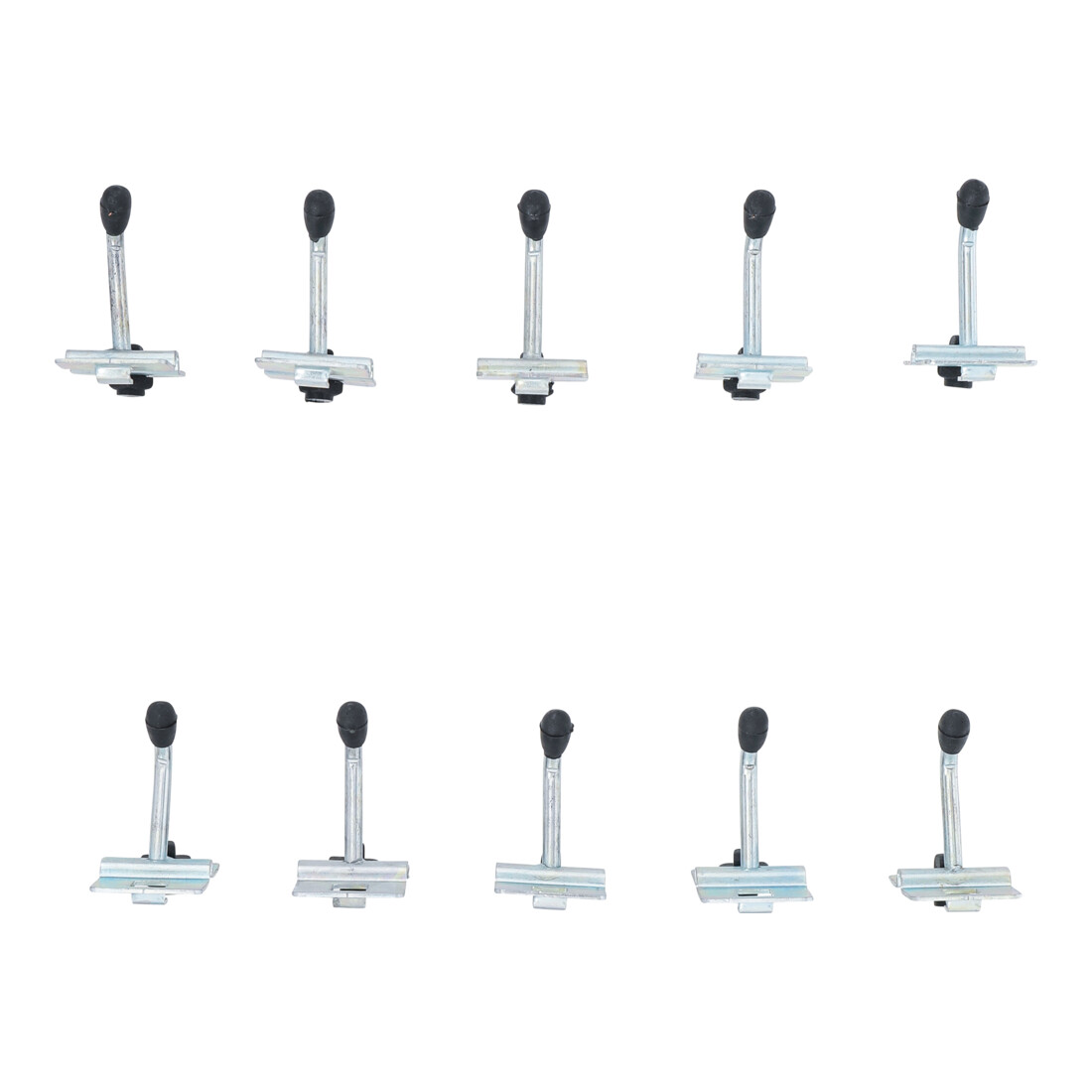 BGS Einzelhaken-Satz, 40 mm, für Schrankwand-System, 10-tlg.