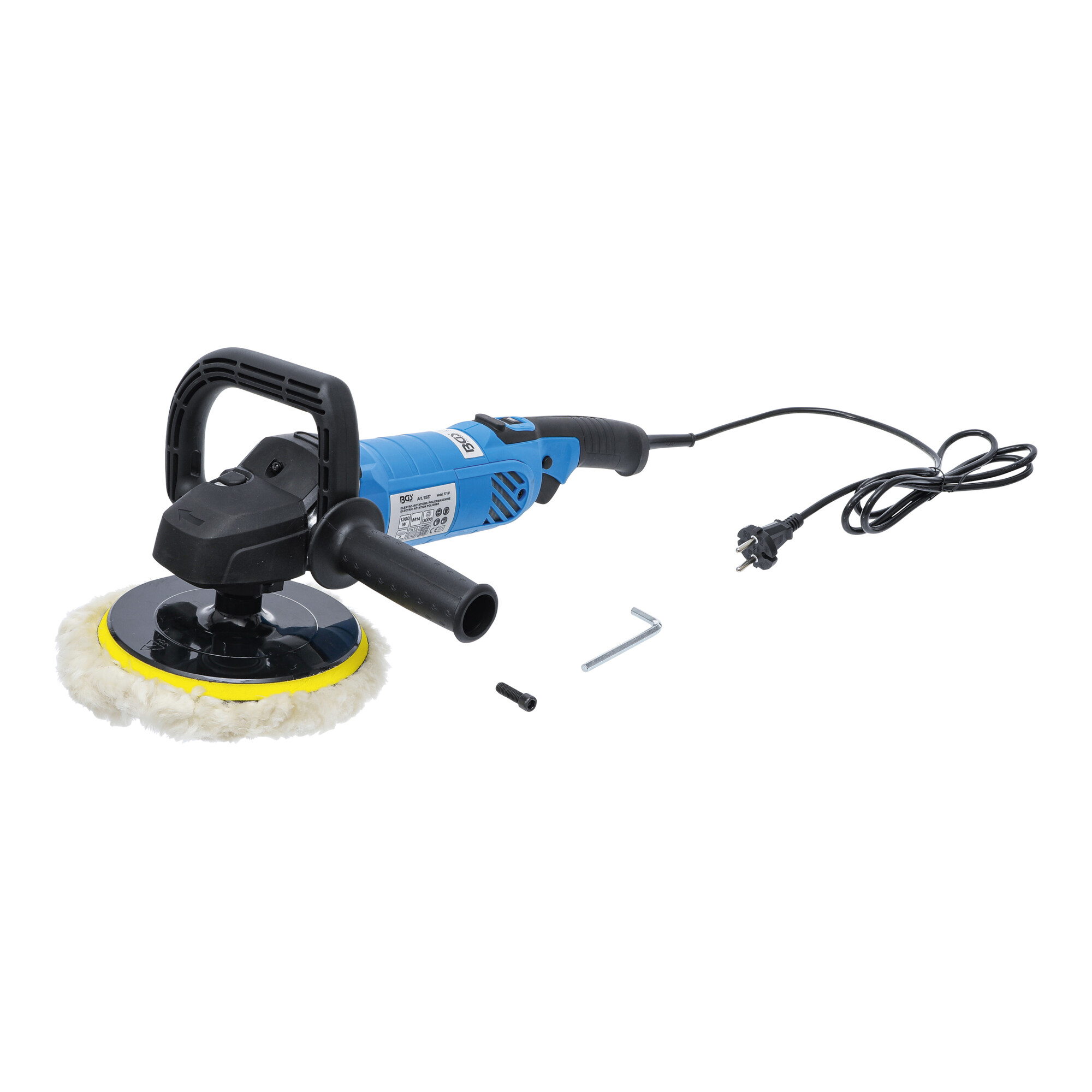 BGS Elektro-Poliermaschine max. 3.000 U/min 1.300W Ø 180 mm ; BGS technic