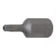 BGS Embout longueur 30 mm 10 mm (3/8") profil T (pour TX) avec perçage T20-1