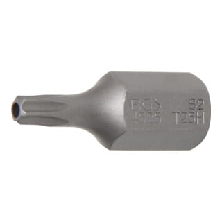 BGS Embout longueur 30 mm 10 mm (3/8") profil T (pour TX) avec perçage T25