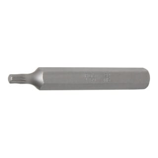 BGS Embout longueur 75 mm 10 mm (3/8") denture multiple intérieure (pour XZN) M5