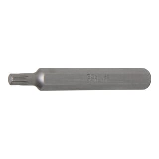 BGS Embout longueur 75 mm 10 mm (3/8") denture multiple intérieure (pour XZN) M6