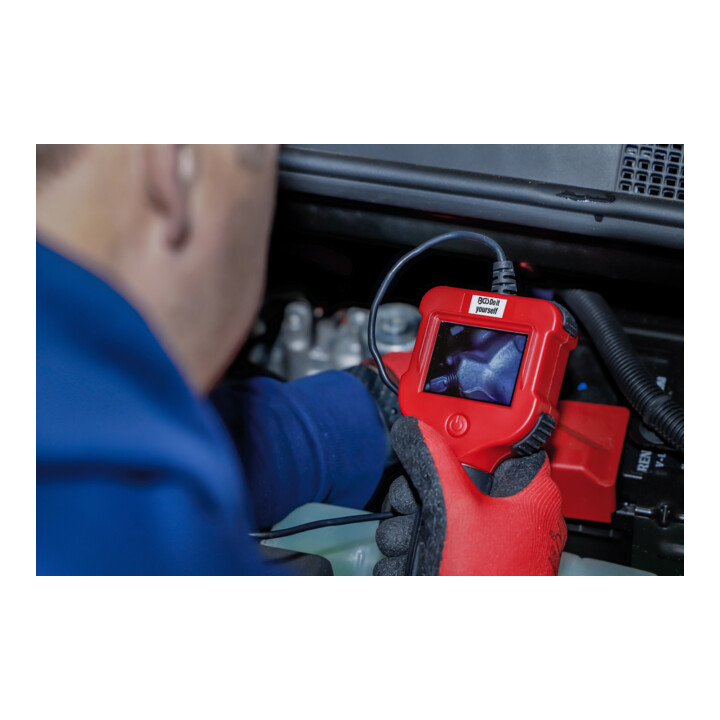 BGS Endoscope couleur avec écran TFT Tête de caméra Ø 5,5 mm