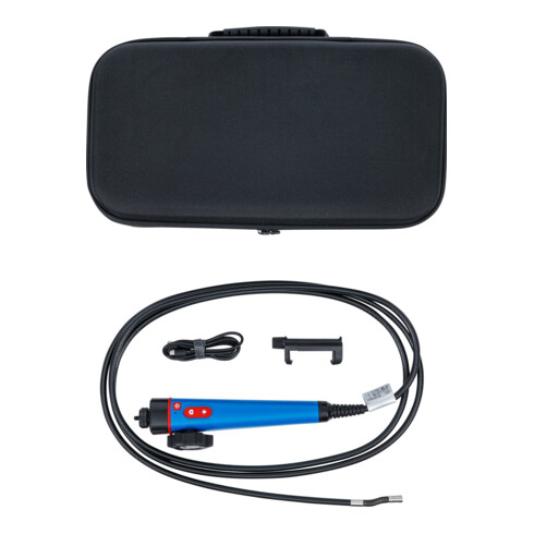 BGS Endoscope couleurs WLAN avec éclairage LED