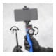 BGS Endoscope couleurs WLAN avec éclairage LED