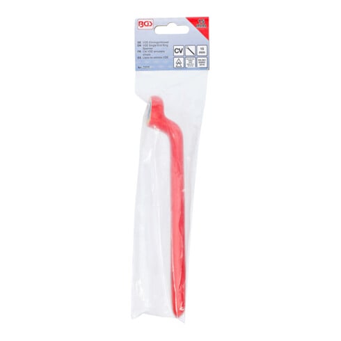 BGS Enkelvoudige VDE-ringsleutel | diep gebogen | 15 mm
