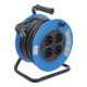 BGS Enrouleur de câble 15 m 3x1,5 mm² 4 prises de courant IP 20 3000 W-1