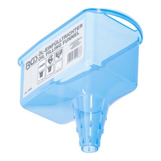 BGS Entonnoir de remplissage d’huile réservoir 850 ml