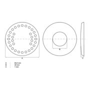 BGS Ersatz-Gummipad für Art. 2897-4