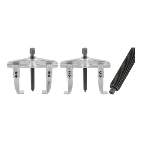 BGS Estrattore parallelo, filettatura fine, 2 bracci, 50 - 130 mm