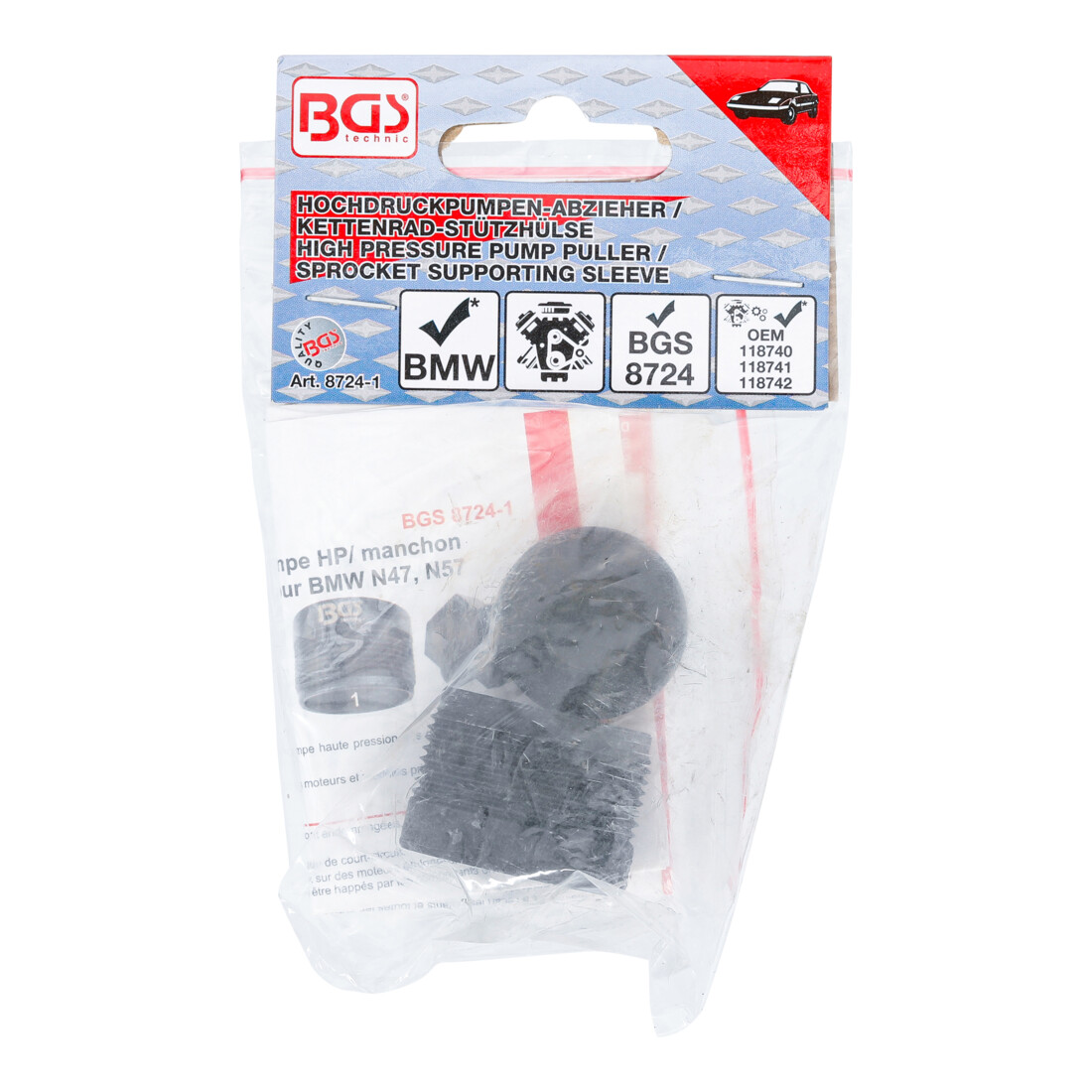 BGS Estrattore per pompe ad alte pressioni / bussola per pignone, per BMW N47 / N57