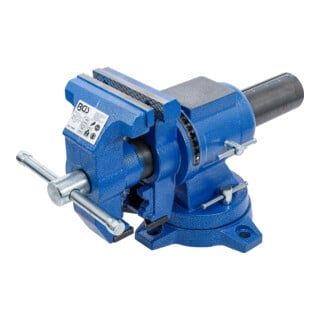 BGS Étau parallèle, mors de 100 mm, pivotant à 360°