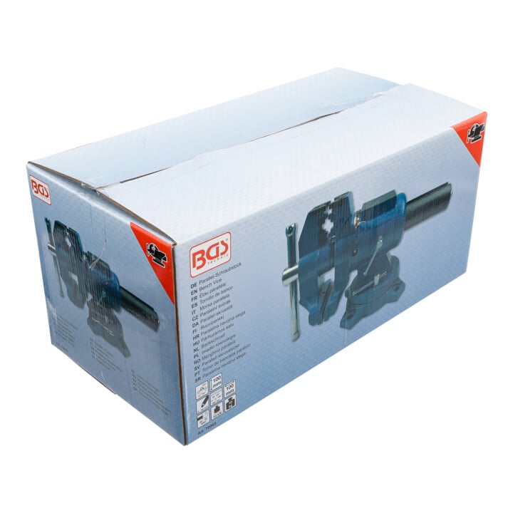 BGS Étau parallèle, mors de 100 mm, pivotant à 360°