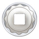 BGS Bussola poligonale, 12,5 mm (1/2"), 32 mm-3