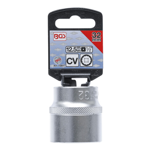 BGS Bussola poligonale, 12,5 mm (1/2"), 32 mm