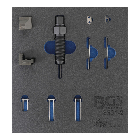 BGS extra set voor ponsmachine (Art. 8501) geschikt voor 3 mm kettingpennen