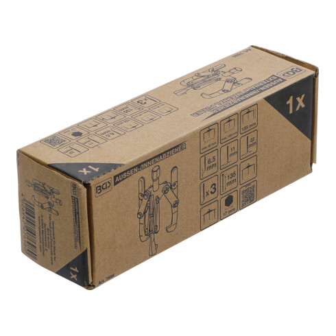 BGS Extracteur interne/externe 3 griffes 30 - 150 mm