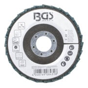 BGS Fächer-Schleif-Scheibe, Vlies, Ø 115 mm, Körnung 240-5