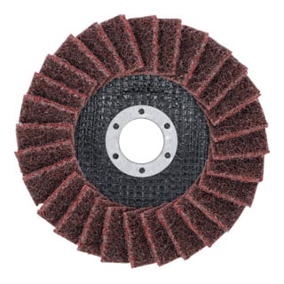 BGS Fächer-Schleif-Scheibe, Vlies, Ø 125 mm, Körnung 120