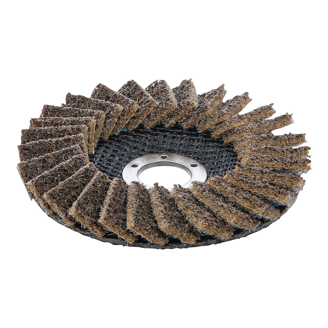 BGS Fächer-Schleif-Scheibe, Vlies, Ø 125 mm, Körnung 80