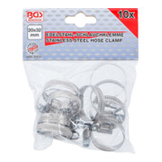 BGS Fascetta stringitubo, acciaio inox, 20 x 32 mm, 10 pz.-4