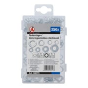 BGS Federringe- / Unterlegscheiben-Sortiment, Ø 4 - 8 mm, 250-tlg.-4