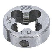BGS Filiera per filettatura M11x1,25x25mm