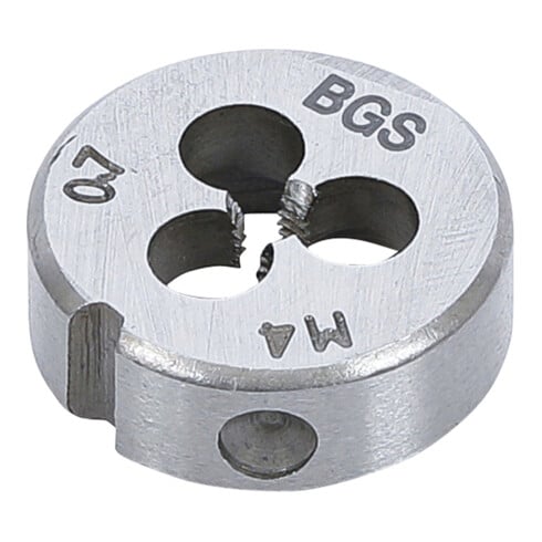 BGS Filiera per filettatura M4x0,7x25mm