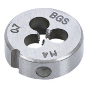 BGS Filiera per filettatura M4x0,7x25mm