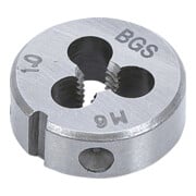 BGS Filiera per filettatura M6x1,0x25mm