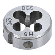 BGS Filiera per filettatura M8x0,75x25mm