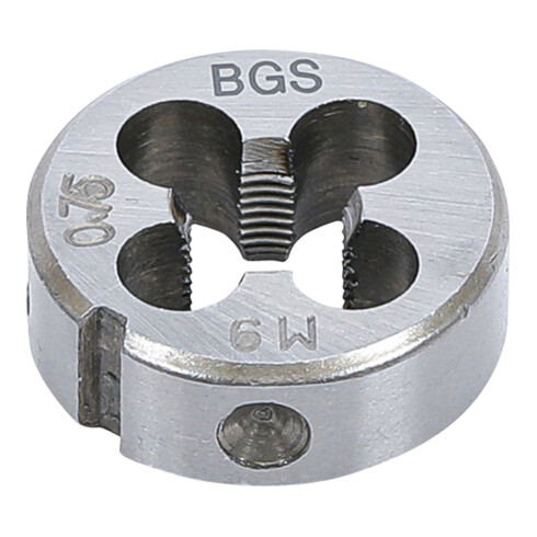 BGS Filiera per filettatura M9x0,75x25mm
