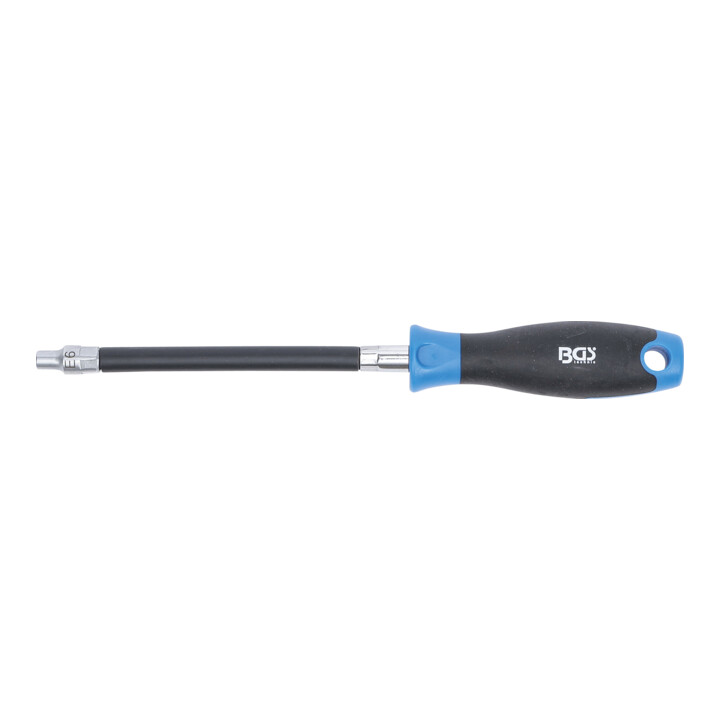 BGS Flexibele schroevendraaier met rond handvat | E-profiel E 6 | bladlengte 150 mm