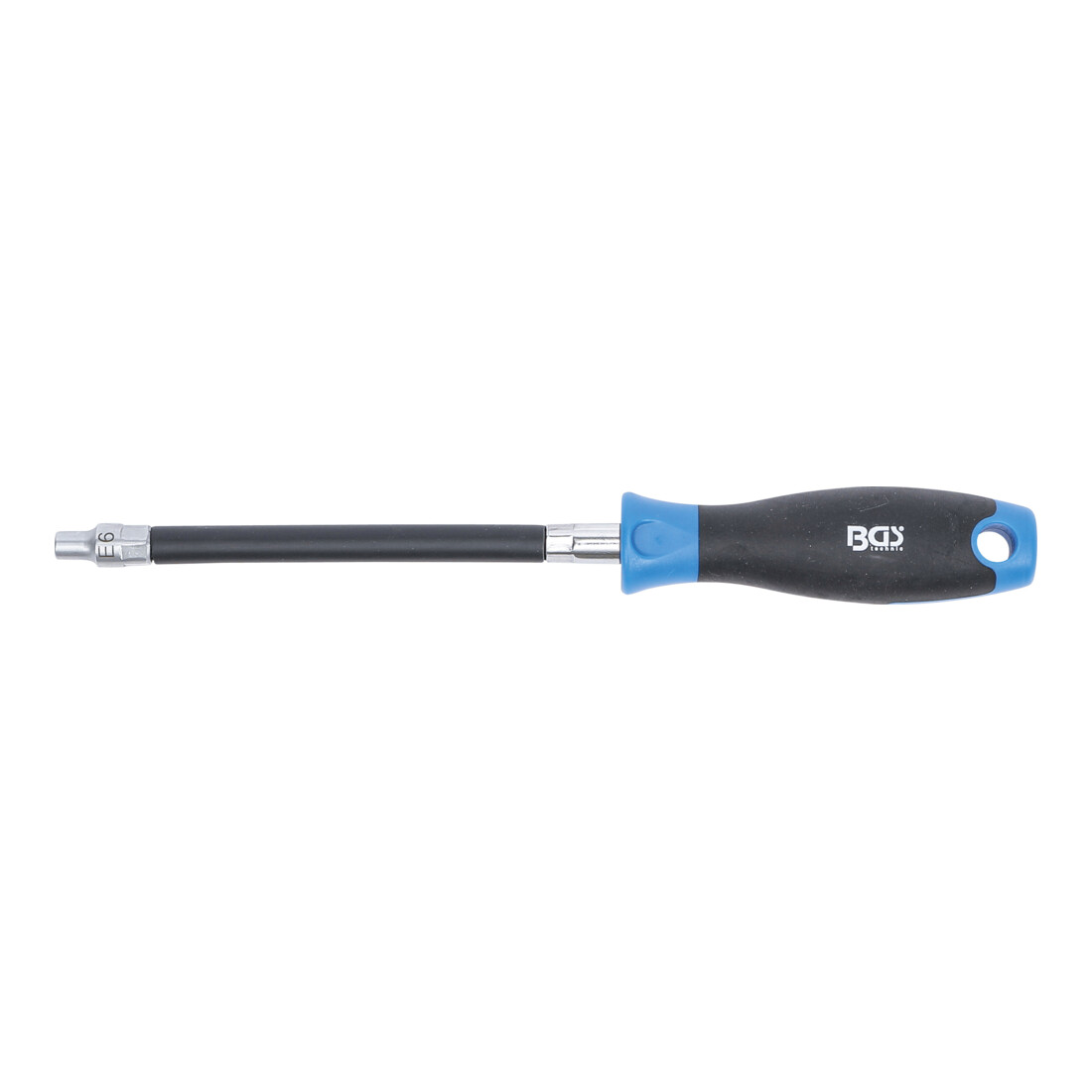 BGS Flexibele schroevendraaier met rond handvat | E-profiel E 6 | bladlengte 150 mm