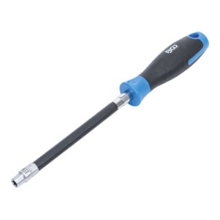BGS Flexibele schroevendraaier met rond handvat | E-profiel E 8 | bladlengte 150 mm