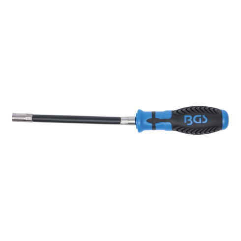 BGS Flexibler Sechskant-Schraubendreher 7827, SW 7 mm