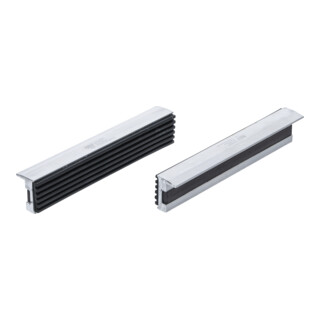 BGS Ganasce di protezione per morsa, in alluminio l=150mm, 2pz.