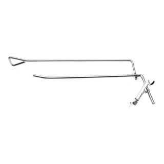 BGS Gancio singolo con chiusura a scatto, 200 x 4,8 mm